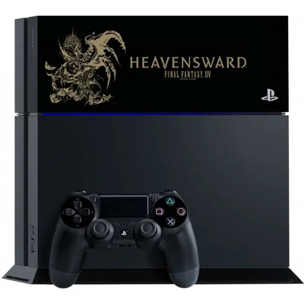 PlayStation 4 System [Final Fantasy XIV Heavensward Edition] (Jet Black)